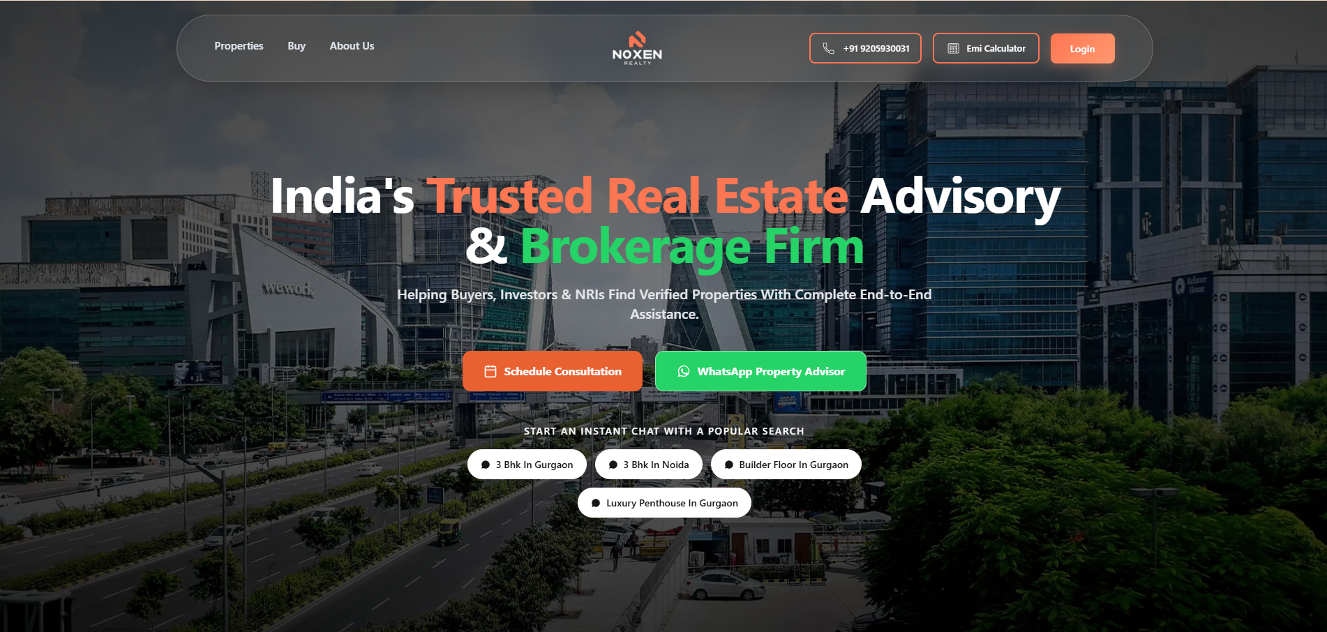 Building a Professional Real Estate Platform and Digital Presence for Noxen Realty